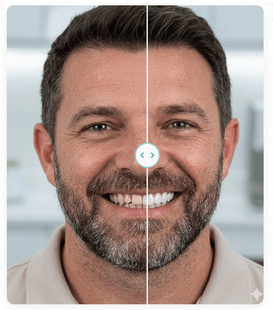 Simulação de lentes dentárias 1